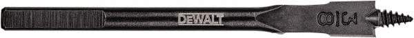 DeWALT - 3/8" Pin Diam, 4-1/4" Long Carbide-Tipped Hole Cutter Pilot Drill - 1-3/8 to 6-1/4" Tool Diam Compatibility, Compatible with Hole Saws - Americas Industrial Supply