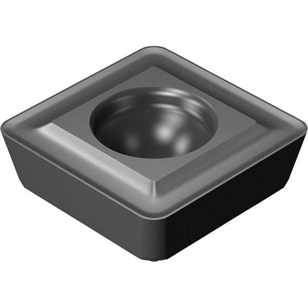Sandvik Coromant - 8800303 MS Grade N124 Carbide Indexable Drill Insert - Diamond like carbon Finish, Square, 6mm Inscribed Circle - Americas Industrial Supply