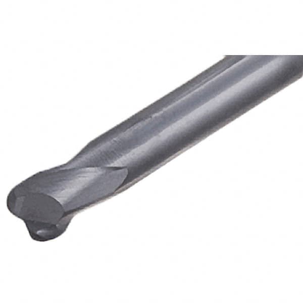 Iscar - 6mm, 2 Flute, Single End, Solid Carbide, 2mm Corner Radius End Mill - 100mm OAL, 30° Helix, Right Hand Flute, 4mm LOC, Right Hand Cut, 25mm Extended Reach - Americas Industrial Supply