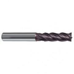 6mm Dia. - 65mm OAL - 4 FL Variable Helix Firex Carbide End Mill - Americas Industrial Supply