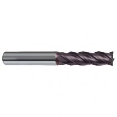 10mm Dia. - 80mm OAL - 4 FL Variable Helix Firex Carbide End Mill - Americas Industrial Supply