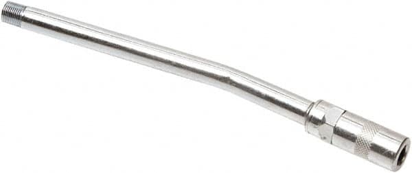 lumax - 7,500 Operating psi, 1/8 Thread, Fixed Grease Gun Rigid Extension with Coupler - NPT (M) Thread - Americas Industrial Supply