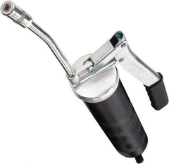 lumax - 10,000 Max psi, Rigid Lever Grease Gun - 14 oz Capacity, 1/8 Thread Outlet, 16 (High Volume Mode) Strokes per oz, Cartridge Fill - Americas Industrial Supply