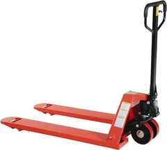 Vestil - 6,000 Lb Capacity, 7-3/4" Lift Industrial Pallet Truck - 2.88" Min Lift Height, 48" Fork Length x 7" Fork Width, 27" Overall Width - Americas Industrial Supply