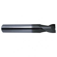 13/32 Dia. x 2-3/4 Overall Length 2-Flute Square End Solid Carbide SE End Mill-Round Shank-Center Cut-Super-A - Americas Industrial Supply