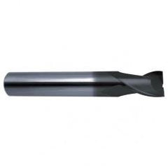1/4 Dia. x 2-1/2 Overall Length 2-Flute Square End Solid Carbide SE End Mill-Round Shank-Center Cut-Super-A - Americas Industrial Supply