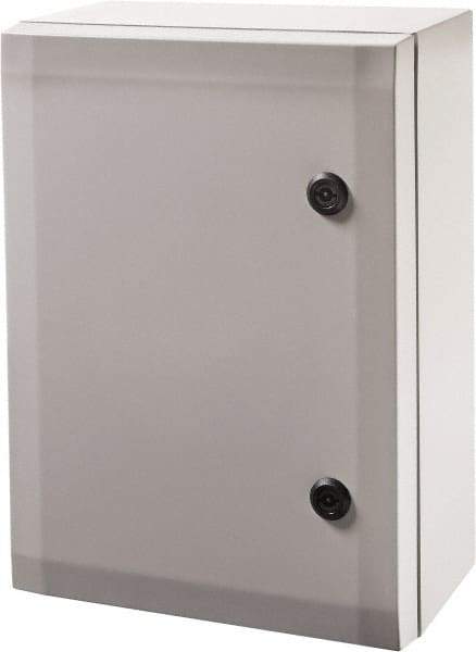 Fibox - Polycarbonate Standard Enclosure Hinge Cover - NEMA 4, 4X, 8.27" Wide x 15.75" High x 19.69" Deep, Impact Resistant - Americas Industrial Supply