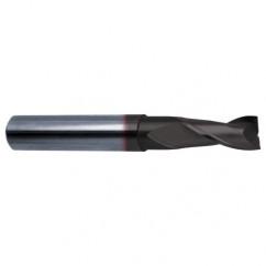 3/4 Dia. x 5 Overall Length 2-Flute Square End Solid Carbide SE End Mill-Round Shank-Center Cut-Super-A - Americas Industrial Supply