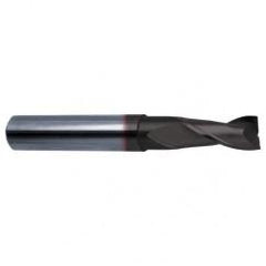 1 Dia. x 5 Overall Length 2-Flute Square End Solid Carbide SE End Mill-Round Shank-Center Cut-Super-A - Americas Industrial Supply