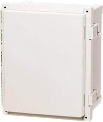 Fibox - Polycarbonate Standard Enclosure Hinge Cover - NEMA 4, 4X, 6, 6P, 12, 13, 8" Wide x 10" High x 6" Deep, Impact, Moisture & Corrosion Resistant, Dirt-tight & Dust-tight - Americas Industrial Supply