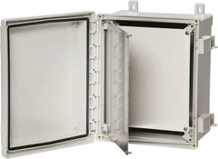 Fibox - Electrical Enclosure Aluminum Swing Panel Kit - For Use with ARCA JIC - Americas Industrial Supply