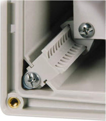 Fibox - Electrical Enclosure Polycarbonate Variable Height Back Panel Kit - For Use with ARCA JIC - Americas Industrial Supply