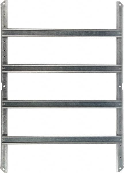 Fibox - Electrical Enclosure Aluminum DIN Rail Frame Set - For Use with ARCA IEC - Americas Industrial Supply