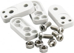 Fibox - Electrical Enclosure Polycarbonate Mounting Foot Kit - For Use with SOLID - Americas Industrial Supply