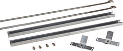 Fibox - Electrical Enclosure Stainless Steel Pole Mounting Kit - For Use with ARCA IEC - Americas Industrial Supply