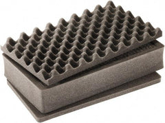 Pelican Products, Inc. - Tool Box Foam Foam Set - 14-1/2" Wide x 7-3/4" Deep x 22-5/8" High, Black, For Pelican Case 1525 - Americas Industrial Supply