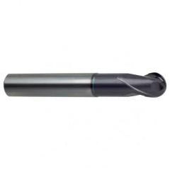 12mm Dia. - 83mm OAL 2 FL 30 Helix Firex Carbide Ball Nose End Mill - Americas Industrial Supply