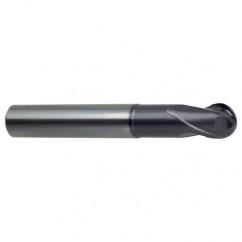 10mm Dia. - 72mm OAL 2 FL 30 Helix Firex Carbide Ball Nose End Mill - Americas Industrial Supply