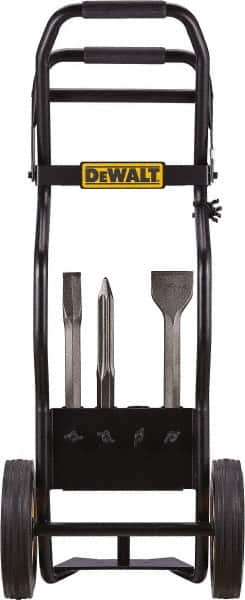 DeWALT - 100 Lb Capacity 31" OAH Hammer Truck - Swept Back, Continuous Handle, Steel, Semi-Pneumatic Wheels - Americas Industrial Supply