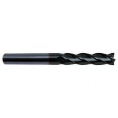 3/16" Dia. - 3" OAL - 4 FL 30 Helix Super-A Carbide End Mill - Americas Industrial Supply