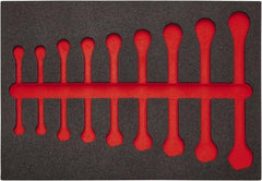 Proto - Tool Box Case & Cabinet Inserts Type: Foam Insert For Use With: JSCV-9S - Americas Industrial Supply
