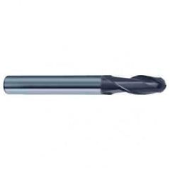 8mm Dia. - 63mm OAL 2 FL 30 Helix Firex Carbide Ball Nose End Mill - Americas Industrial Supply