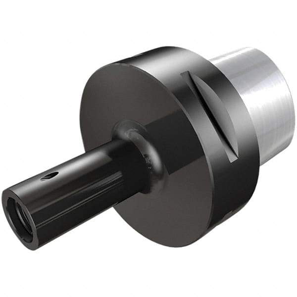 Iscar - Multimaster 32mm Camfix 32 Taper Shank Milling Tip Insert Holder & Shank - 40mm Projection, T10 Neck Thread, 15.3mm Nose Diam - Americas Industrial Supply