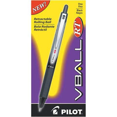 Pilot - Conical Roller Ball Pen - Black - Americas Industrial Supply