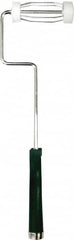 Premier Paint Roller - 4" Wide x 16" Long Heavy-Duty Birdcage Frame - Steel Frame, Plastic Handle - Americas Industrial Supply