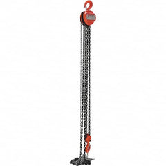 Vestil - 6,000 Lb Lifting Capacity, 15' Lift Height, Hand Hoist - Made from Chain - Americas Industrial Supply