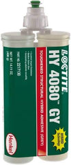 Loctite - 400 g Dual Cartridge Two Part Adhesive - 5 to 10 min Working Time, 302°F - Americas Industrial Supply