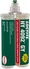 Loctite - 400 g Dual Cartridge Two Part Adhesive - 3 to 5 min Working Time - Americas Industrial Supply