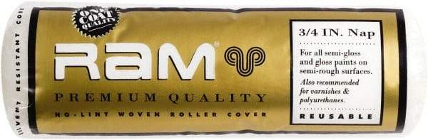 Premier Paint Roller - 3/4" Nap, 9" Wide Paint Roller Cover - Rough Texture, Polyester - Americas Industrial Supply