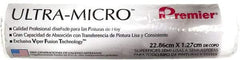 Premier Paint Roller - 1/2" Nap, 9" Wide Paint Roller Cover - Semi-Rough Texture, Microfiber - Americas Industrial Supply