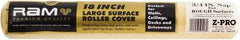 Premier Paint Roller - 3/4" Nap, 18" Wide Paint Roller Cover - Rough Texture, Polyester - Americas Industrial Supply