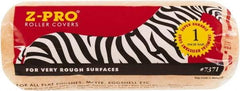 Premier Paint Roller - 1" Nap, 9" Wide Paint Roller Cover - Rough Texture, Polyester - Americas Industrial Supply
