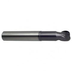 4mm Dia. - 57mm OAL - 2 FL 30 Helix Firex Carbide End Mill - Americas Industrial Supply