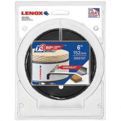 Lenox - Hole Saws Saw Diameter (mm): 1.50 Saw Diameter (Inch): 6 - Americas Industrial Supply