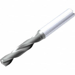 Kennametal - 3.4mm 138° Spiral Flute Solid Carbide Screw Machine Drill Bit - Americas Industrial Supply