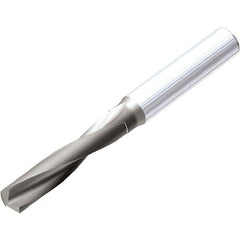 Kennametal - 8mm 142° Spiral Flute Solid Carbide Screw Machine Drill Bit - Americas Industrial Supply