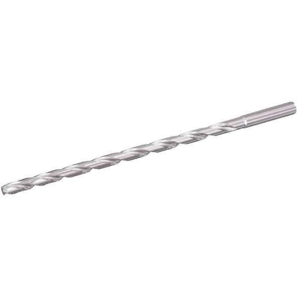 Kennametal - 3/16" 135° 2-Flute Solid Carbide Extra Length Drill Bit - Americas Industrial Supply