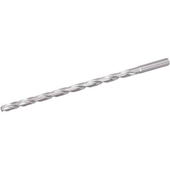 Kennametal - 3/16" 135° 2-Flute Solid Carbide Extra Length Drill Bit - Americas Industrial Supply