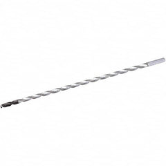 Kennametal - 11mm 135° 2-Flute Solid Carbide Extra Length Drill Bit - Americas Industrial Supply