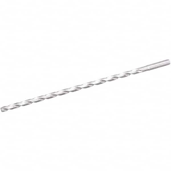 Kennametal - 4.5mm 135° 2-Flute Solid Carbide Extra Length Drill Bit - Americas Industrial Supply