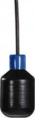 Made in USA - 13 Max psi, 140°F Max, Liquid Level Float - Chlorinated Polyethylene Stem, N.O. Switch Logic - Americas Industrial Supply