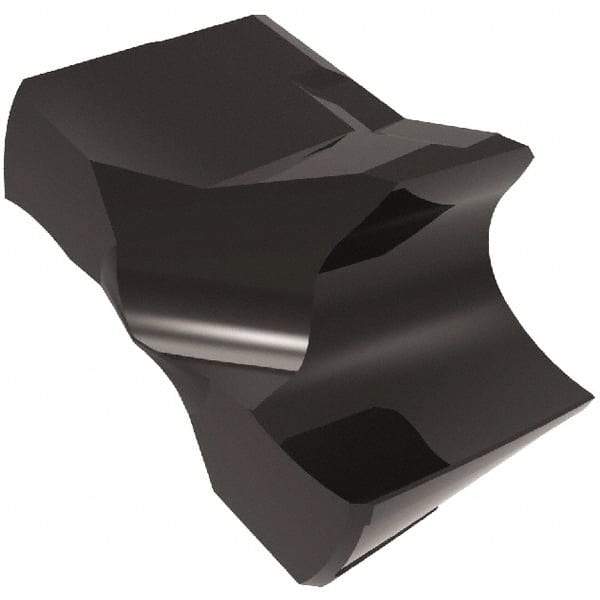 Kennametal - Series KSEM, 30mm Diam Grade KCPM45 150° Replaceable Drill Tip - Carbide, TiAlN Finish, 7 Seat Size - Americas Industrial Supply