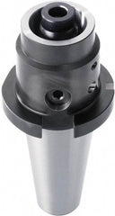 HAIMER - HSK40A, C, E Taper, On-Center/Rotating, Spindle Adapter - 80mm Projection, Use with ISO50 Spindle - Americas Industrial Supply