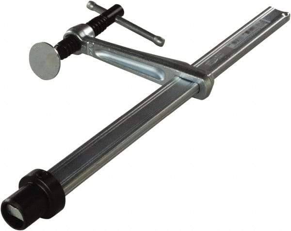 Bessey - 4" Throat Depth, 8" Max Capacity, Standard Sliding Arm Clamp - 650 Lb Clamping Pressure, 5/8" Spindle Diam - Americas Industrial Supply