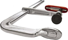 Bessey - 4-3/4" Throat Depth, 24" Max Capacity, Standard Sliding Arm Clamp - 1,980 Lb Clamping Pressure, 45/64" Spindle Diam - Americas Industrial Supply