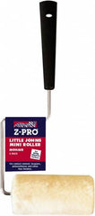 Premier Paint Roller - 10" Long, 1/4" Nap, Wall Paint Roller Set - 5" Wide, Steel Frame, Includes Roller Cover & Frame - Americas Industrial Supply